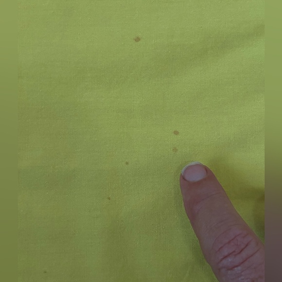 Vtg Mexican Oaxaca Embroidered Pastel Maxi Kaftan Yellow Dress - Picture 12 of 12